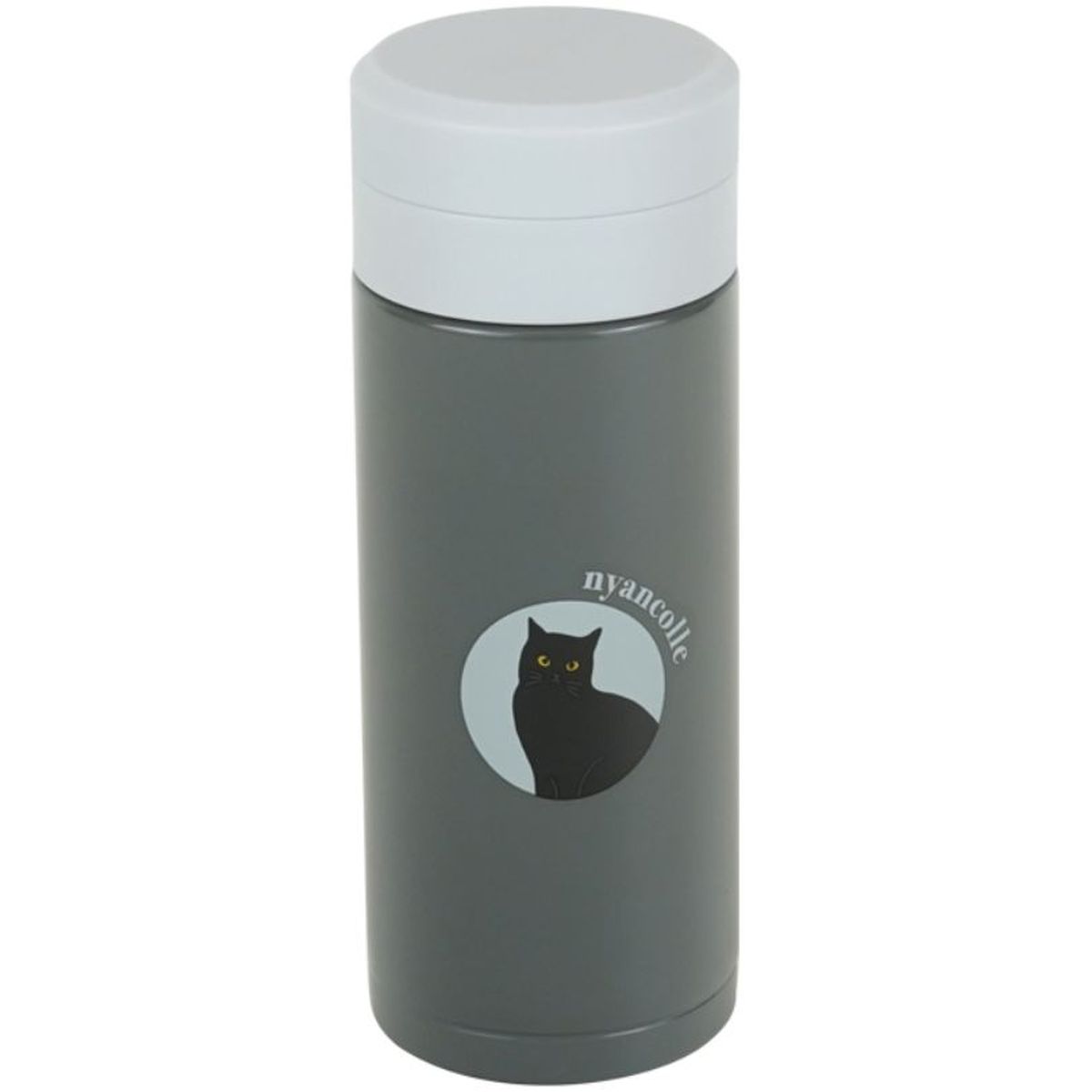 水筒 マグボトル 200ml ひっそり 保温 保冷 真空断熱ボトル 猫 ネコ ねこ