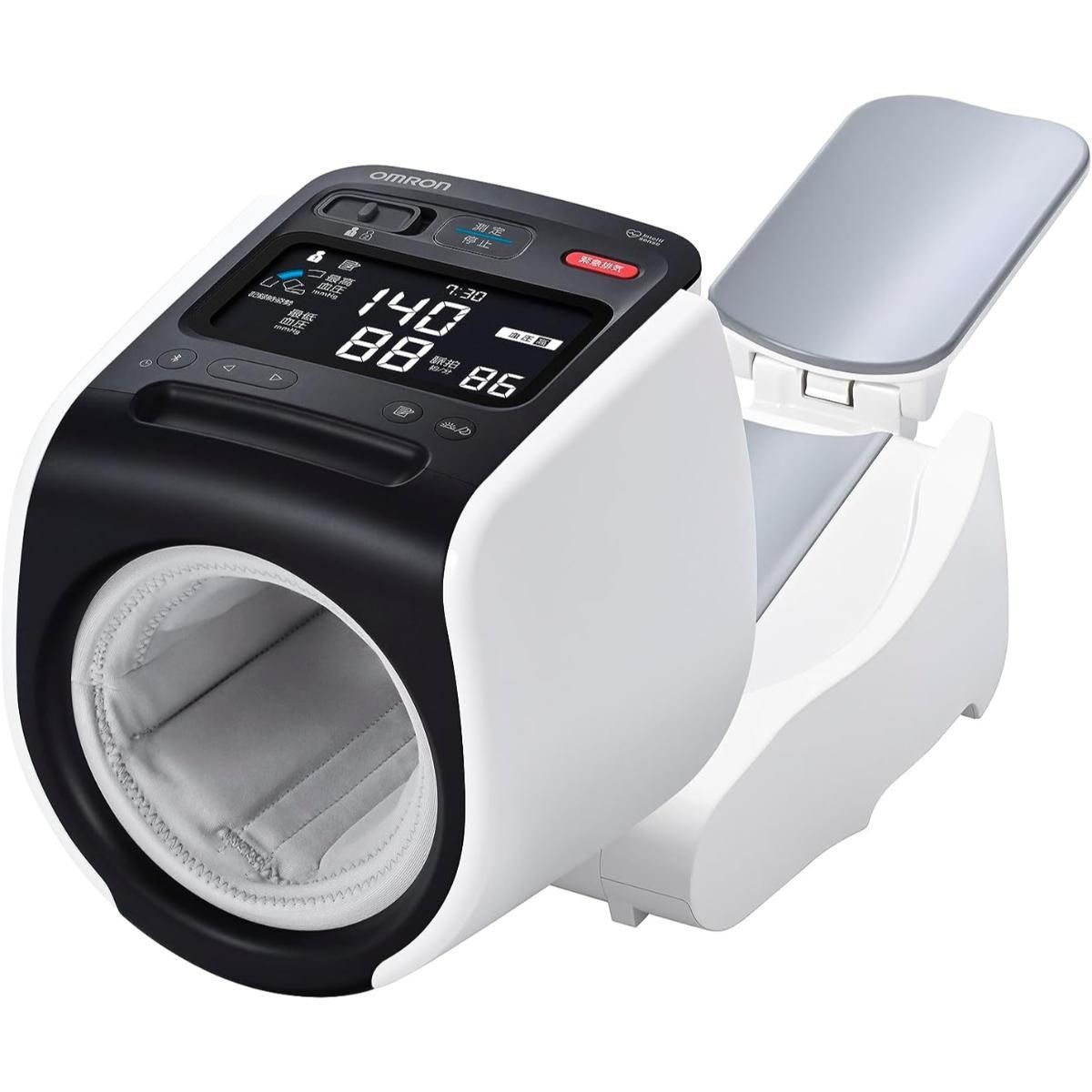 OMRON 上腕式 自動 血圧計 スポットアーム スマホ連動 簡単 正確 家庭用