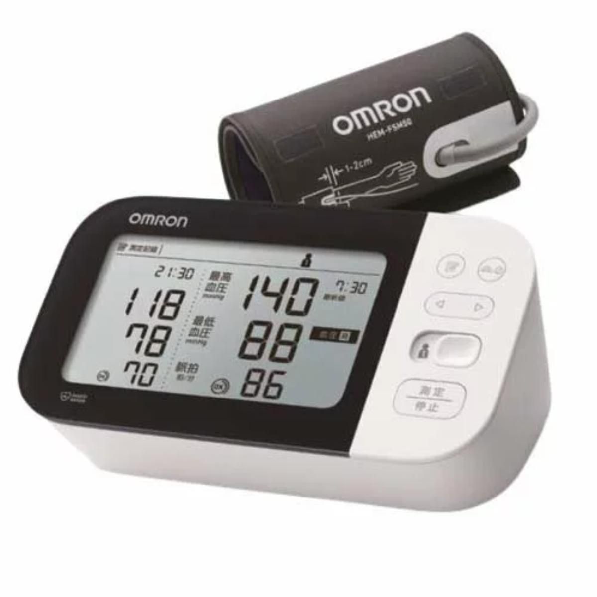 OMRON 上腕式 血圧計 プレミアム１９シリーズ スマホ連動 簡単 正確 家庭用