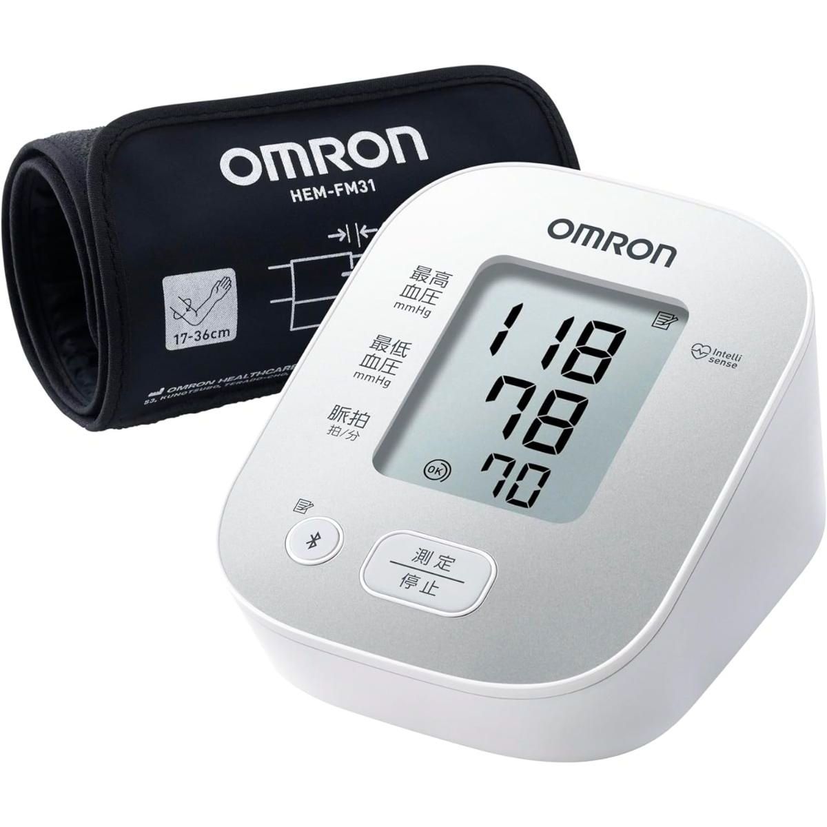 OMRON 上腕式 血圧計 HEM-7140シリーズ スマホ連動 簡単 正確 家庭用