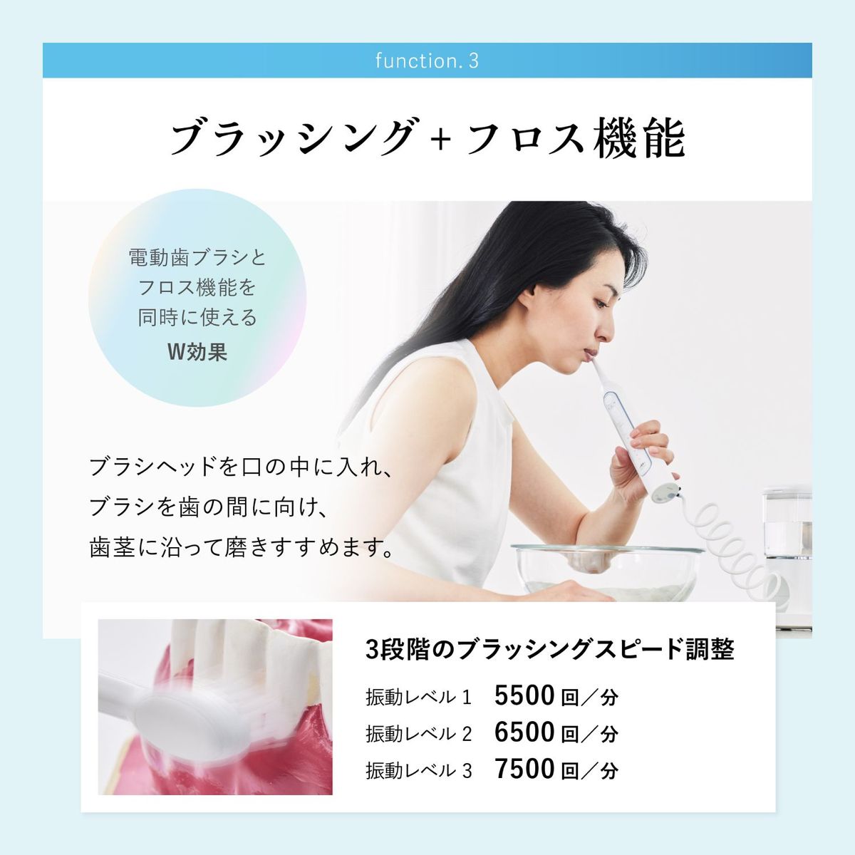 ひかりTVショッピング | ウェイブウェイブ 電動歯ブラシ ジェット 