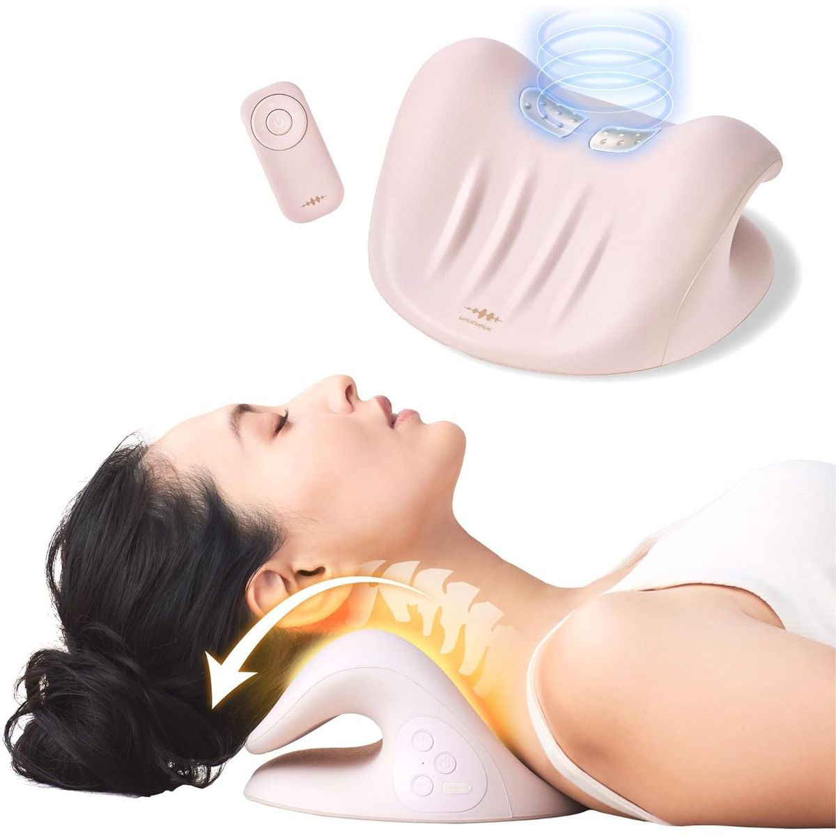 商品画像：WAVEWAVE NECK REVIVE ネックリバイブ EMS 温熱 首枕 首 ネック 3