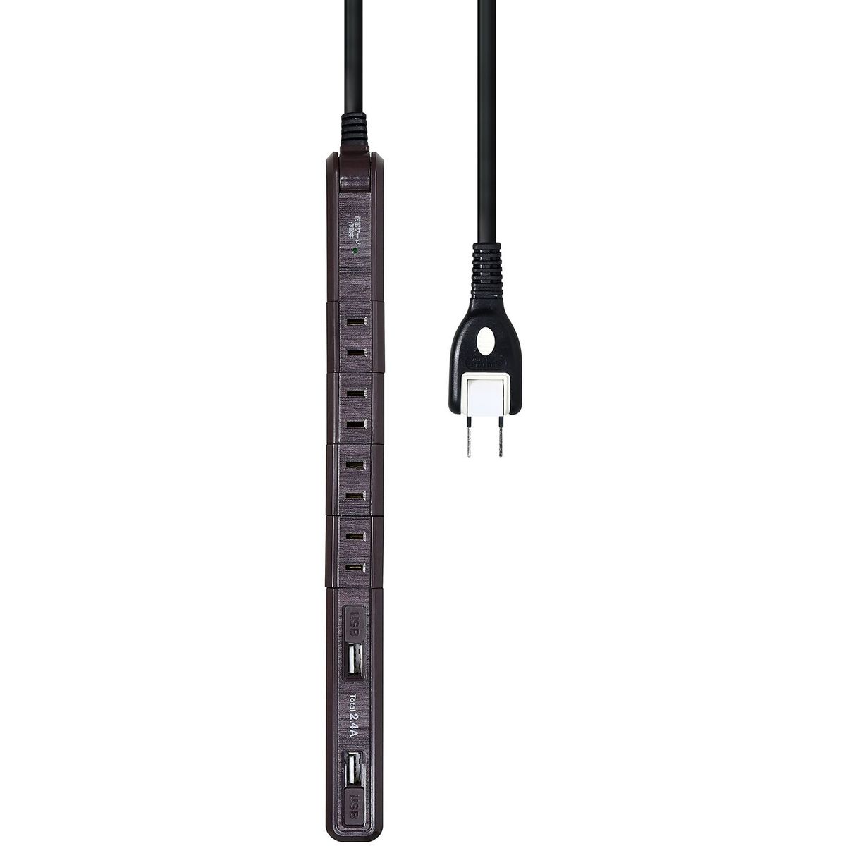 ひかりTVショッピング | エルパ スリム回転 電源タップ USB 4