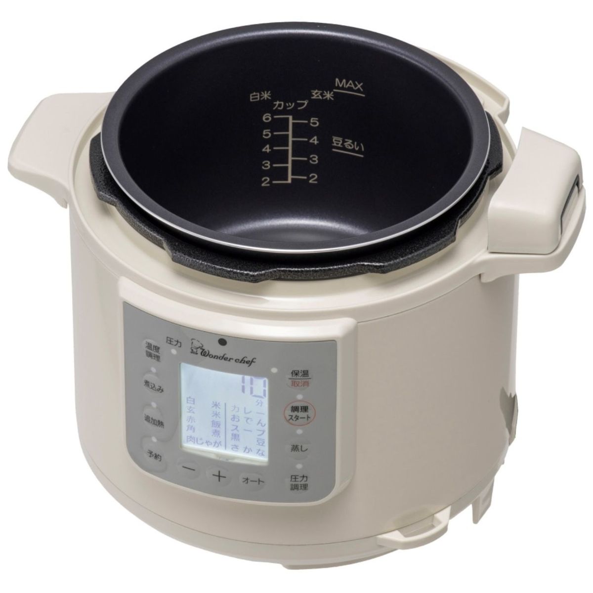 信頼 マイコン | ひかりTVショッピング 電気 楽ポンヌージュ 圧力鍋 キッチン家電