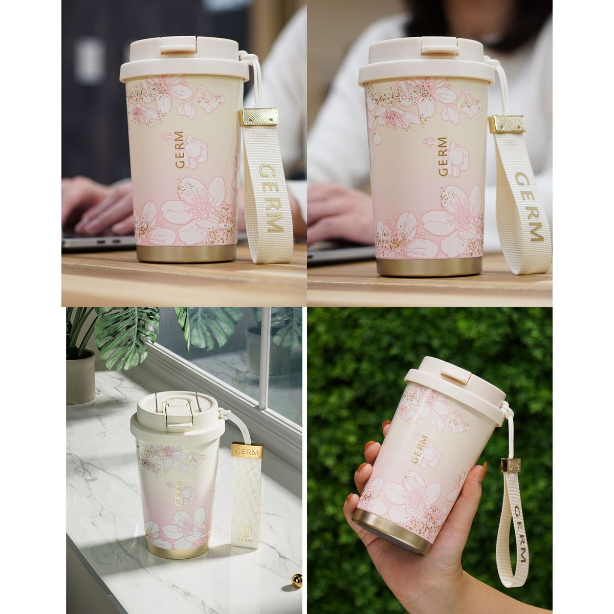 ひかりTVショッピング | 桜デザイン コーヒー タンブラー