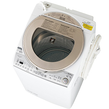 SHARP 穴なし槽採用 縦型洗濯機 8kg洗 ES-TX8B