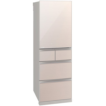 5ドア冷蔵庫(455L) Bシリーズ クリスタルフローラル（右開き）【大型商品（設置工事可）】