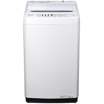 全自動洗濯機 6.0kg ホワイト【大型商品（設置工事可）】