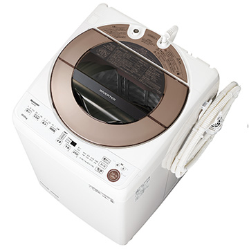全自動洗濯機(10kg) ブラウン系【大型商品（設置工事可）】