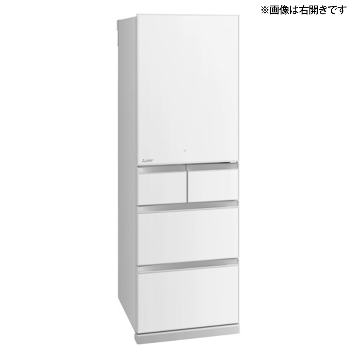 Bシリーズ 5ドア冷蔵庫455L クリスタルピュアホワイト（左開き）【大型商品（設置工事可）】