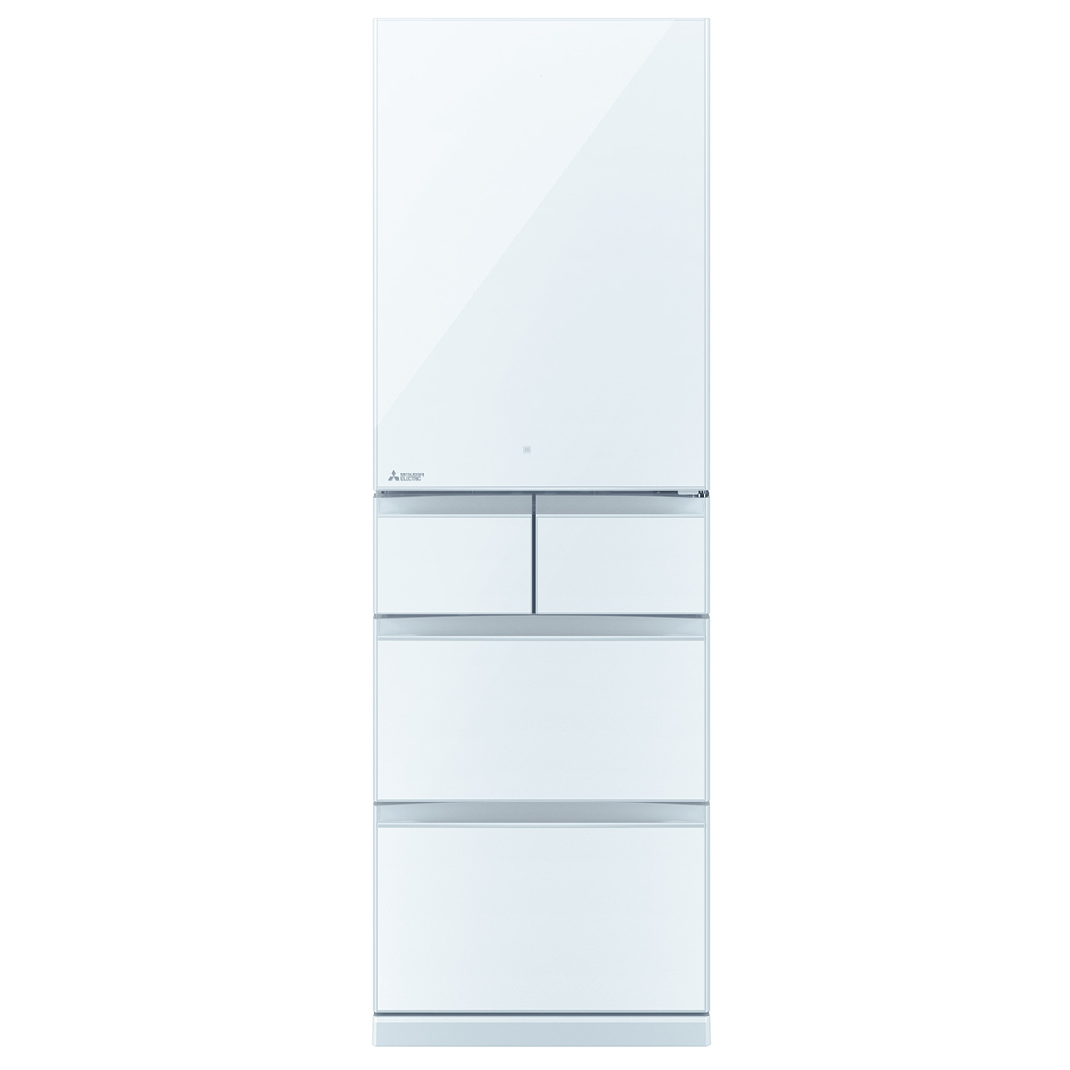 Bシリーズ 5ドア冷蔵庫455L 置けるスマート大容量 クリスタルピュアホワイト（右開き）【大型商品（設置工事可）】