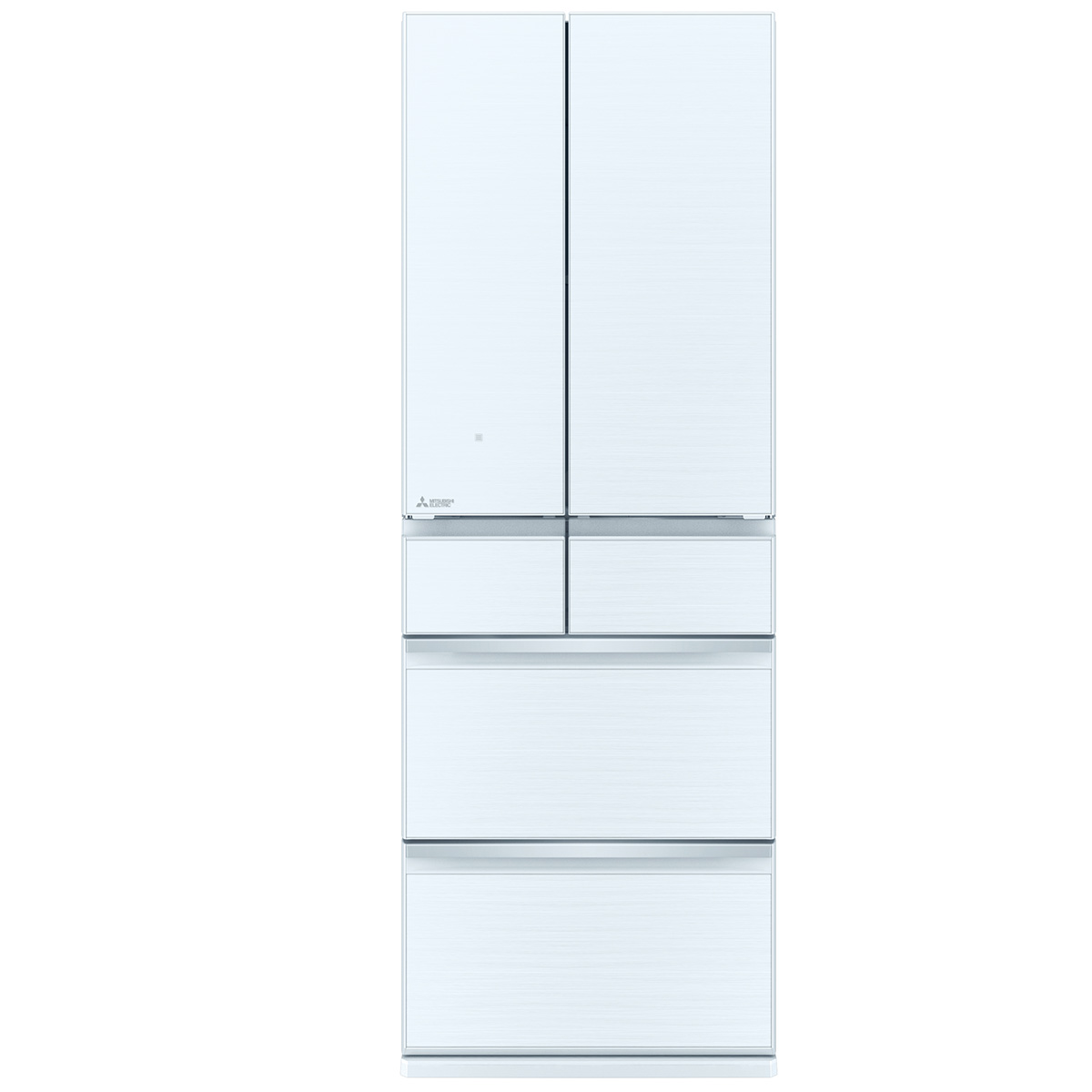 WZシリーズ 6ドア冷蔵庫547L 中だけひろびろ大容量 クリスタルホワイト（フレンチドア）【大型商品（設置工事可）】
