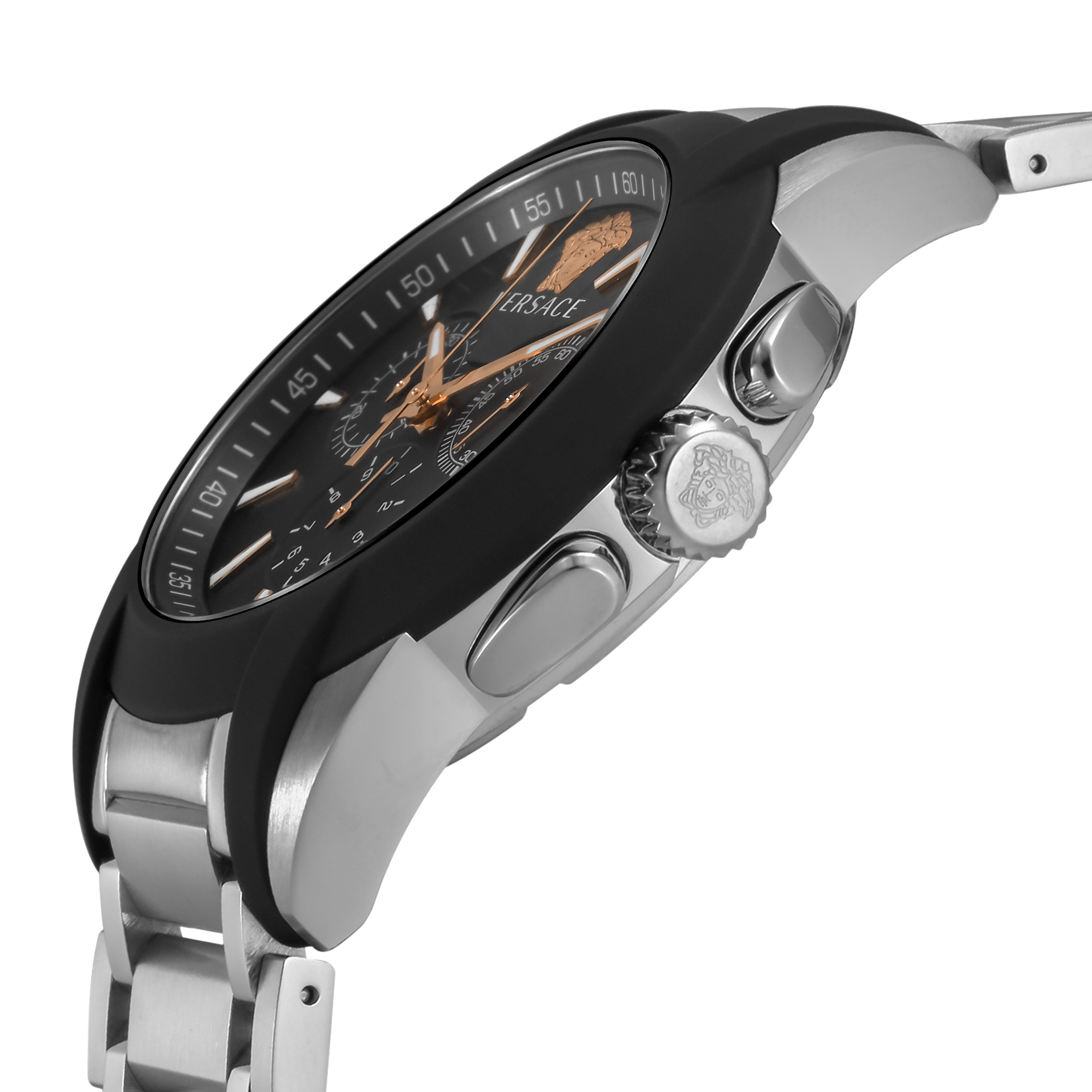 腕時計 メンズ CHARACTER CHRONO ブラック　VEM800218