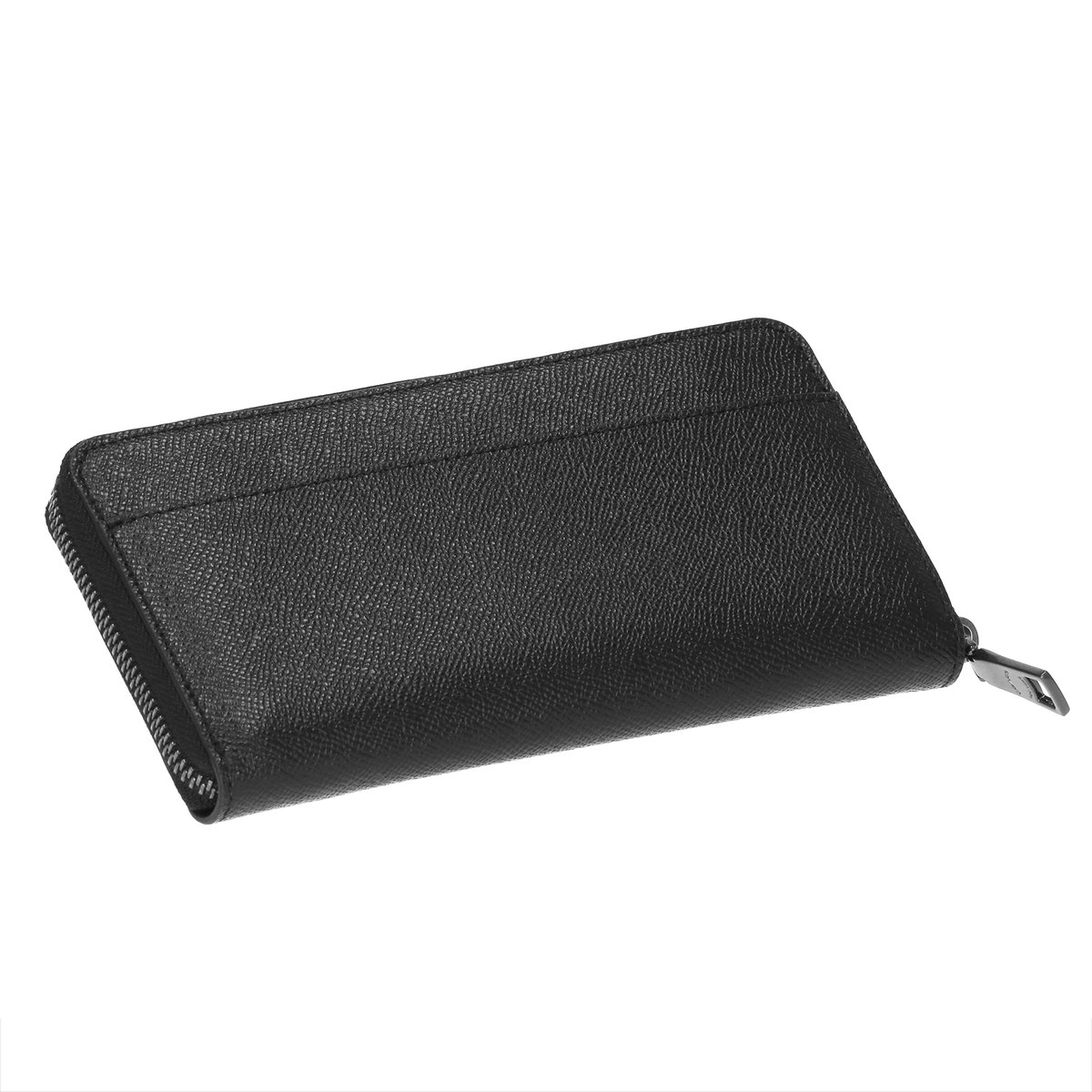 レディース 長財布(ラウンドファスナー) ブラック　58107-BLK