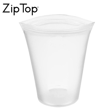 ZipTop シリコン製保存容器 カップ L 710ml 食洗機対応 フロスト