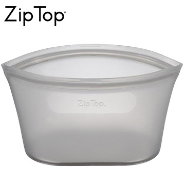 ZipTop シリコン製保存容器 ディッシュ L 946ml 食洗機対応 グレー