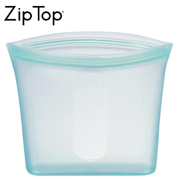 ZipTop シリコン製保存容器 バッグ サンドイッチ 710ml 食洗機対応 ティール