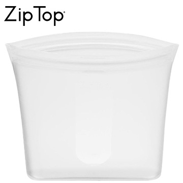 ZipTop シリコン製保存容器 バッグ サンドイッチ 710ml 食洗機対応 フロスト