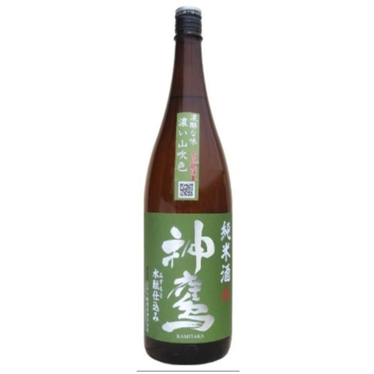 清酒 神鷹 純米酒 水もと仕込み 1.8L