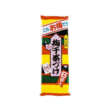 【送料無料】永谷園 梅干し茶漬 6袋 6袋 x 20