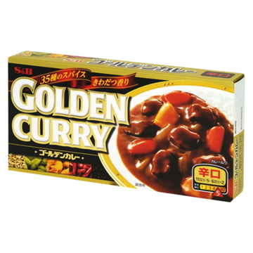 【送料無料】エスビー食品 S＆B ゴールデンカレー 辛口 198g x 10