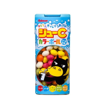 ひかりｔｖショッピング カバヤ ジューc カラーボール ソーダたち 35g X 10 カバヤ食品