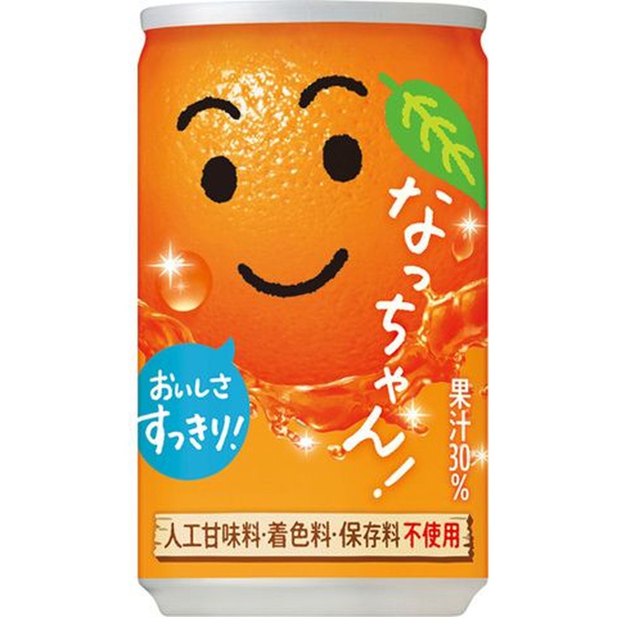 【30個入リ】サントリー ナッチャン オレンジ 缶 160g