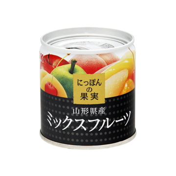 【送料無料】K&K にっぽんの果実 ミックスフルーツ イージオープン 缶詰 x 12個