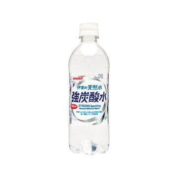 サンガリア 伊賀の天然水強炭酸水 500mL x 24個