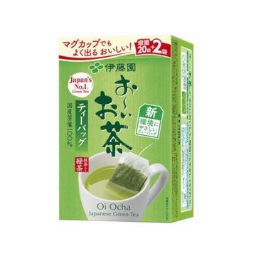 【送料無料 + 36】伊藤園 おーいお茶 緑茶増量 ティーバッグ 1.8 x 10個