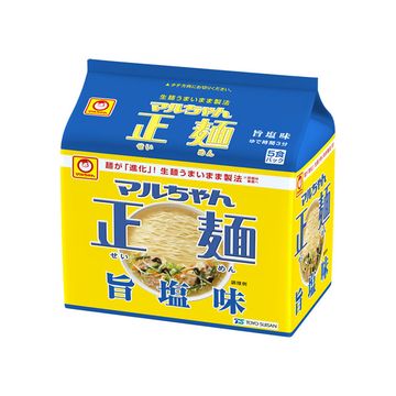 マルちゃん マルちゃん正麺旨塩 5食パック 112g x 6個