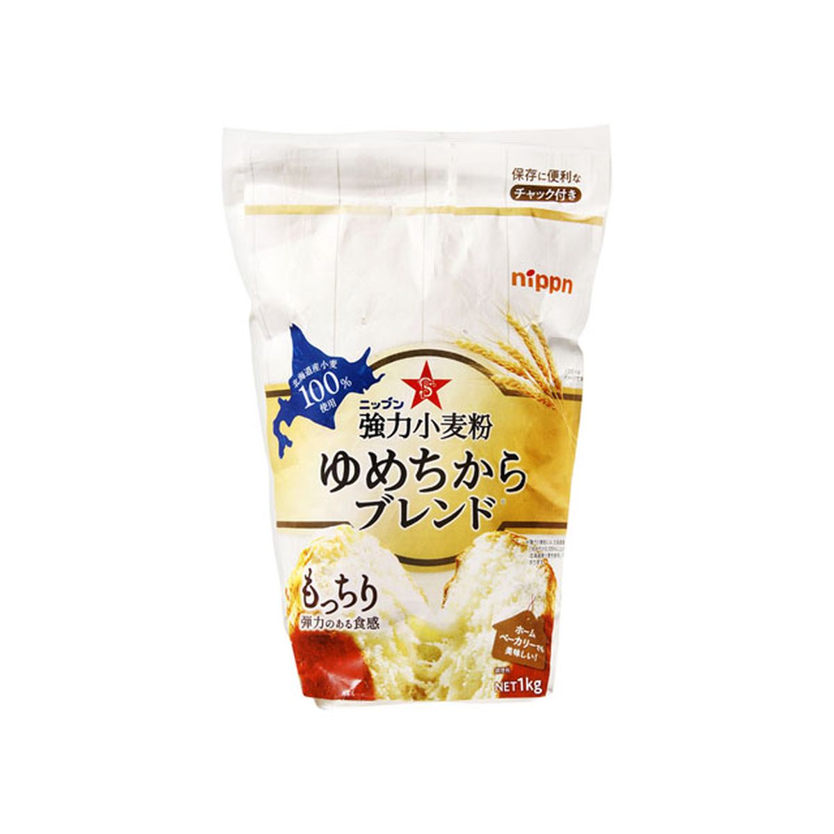 【12個入り】日本製粉 強力小麦粉 ゆめちからブレンド 1Kg