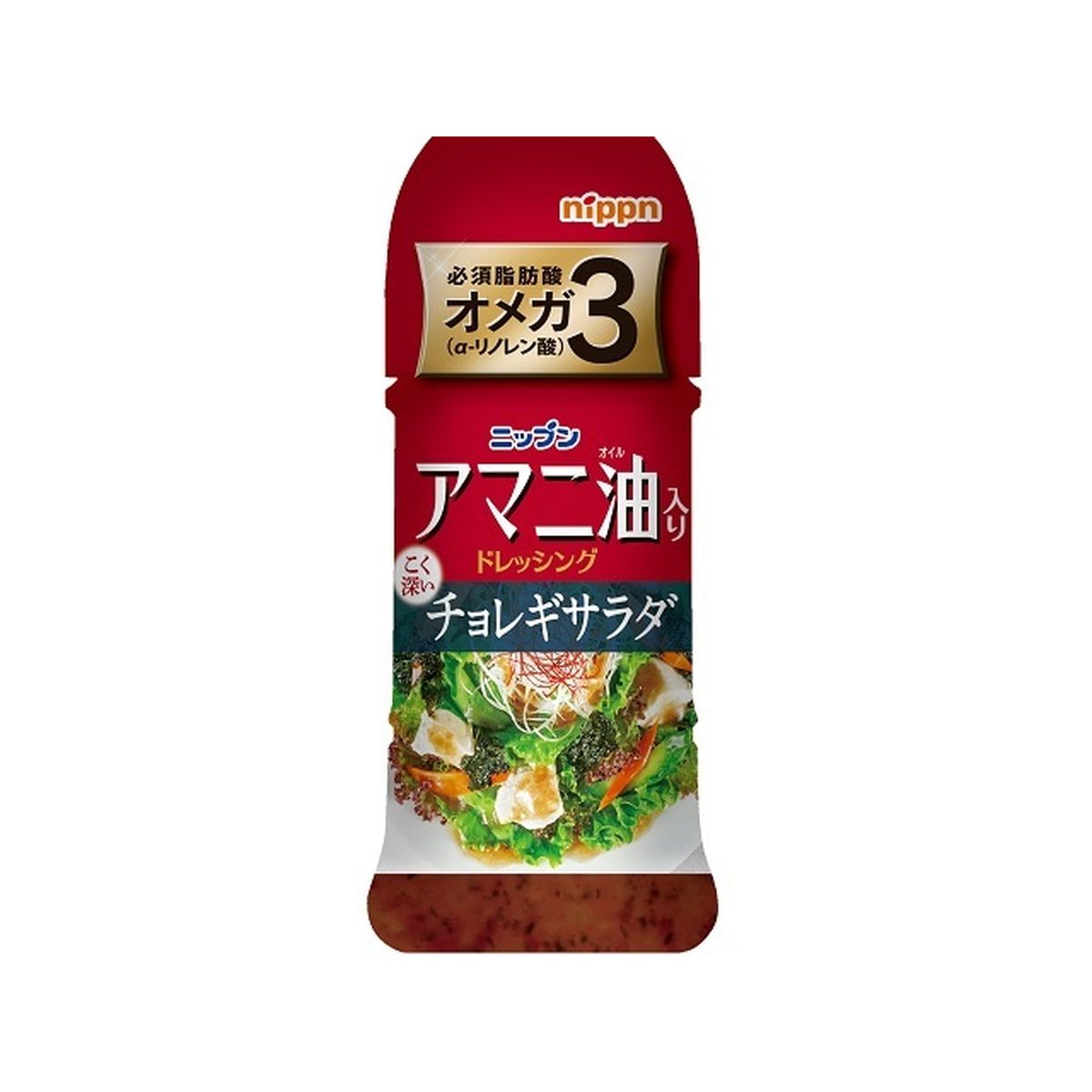 【12個入り】日本製粉 ニップン アマニ油入りドレッシング チョレギサラダ 150ml