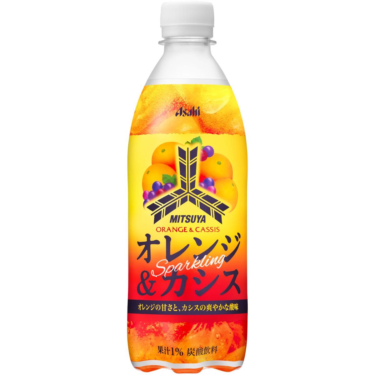 【24個入リ】アサヒ 三ツ矢オレンジ＆カシスsparkling 500ml