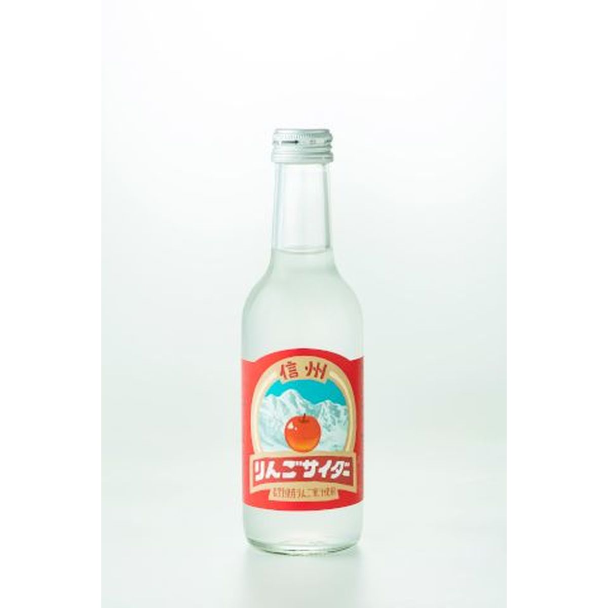 【24個入リ】友桝飲料 信州 リンゴサイダー 瓶 245ml