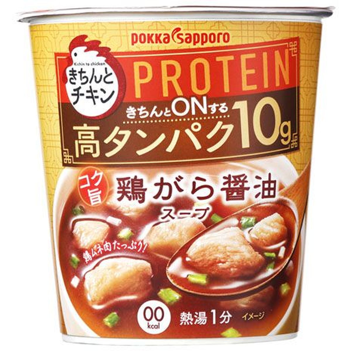 【6個入リ】ポッカサッポロ キチントチキン 鶏ガラ醤油スープ 19.5g