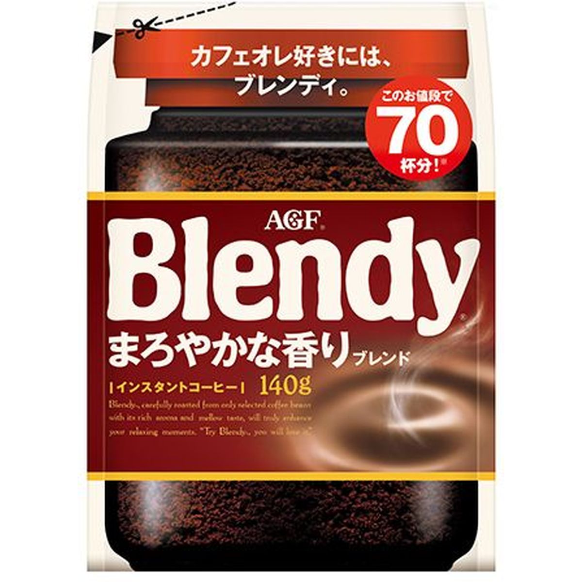 【12個入リ】AGF ブレンディ マロヤカナ香リブレンド 袋 140g