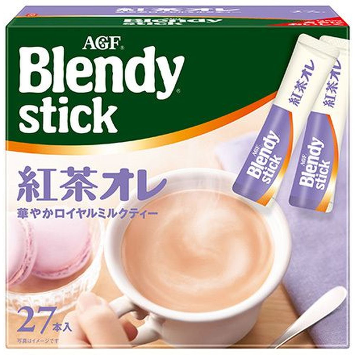 【3個入リ】AGF ブレンディスティック 紅茶オレ 27本