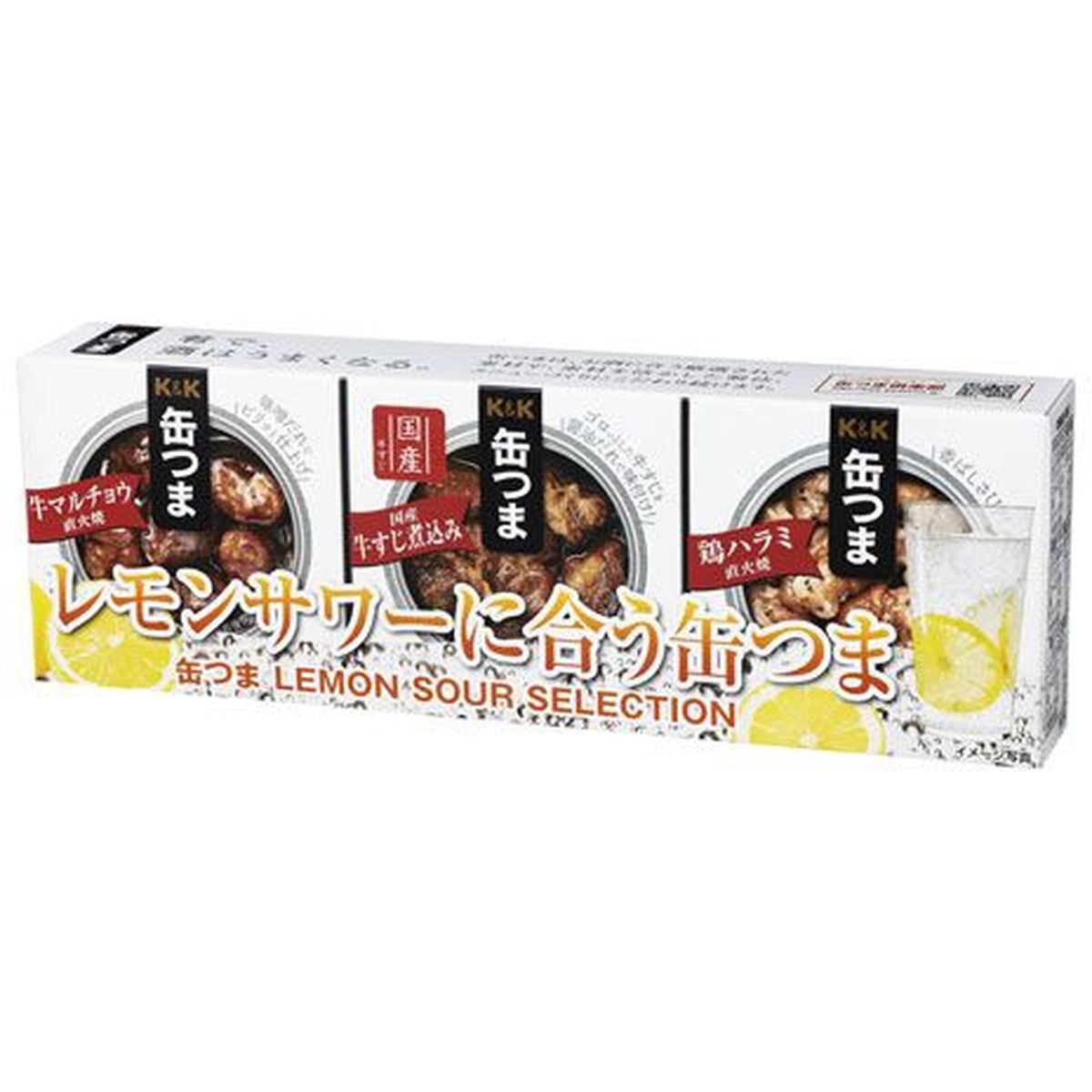 K＆K 缶ツマ レモンサワーSELECTION3個