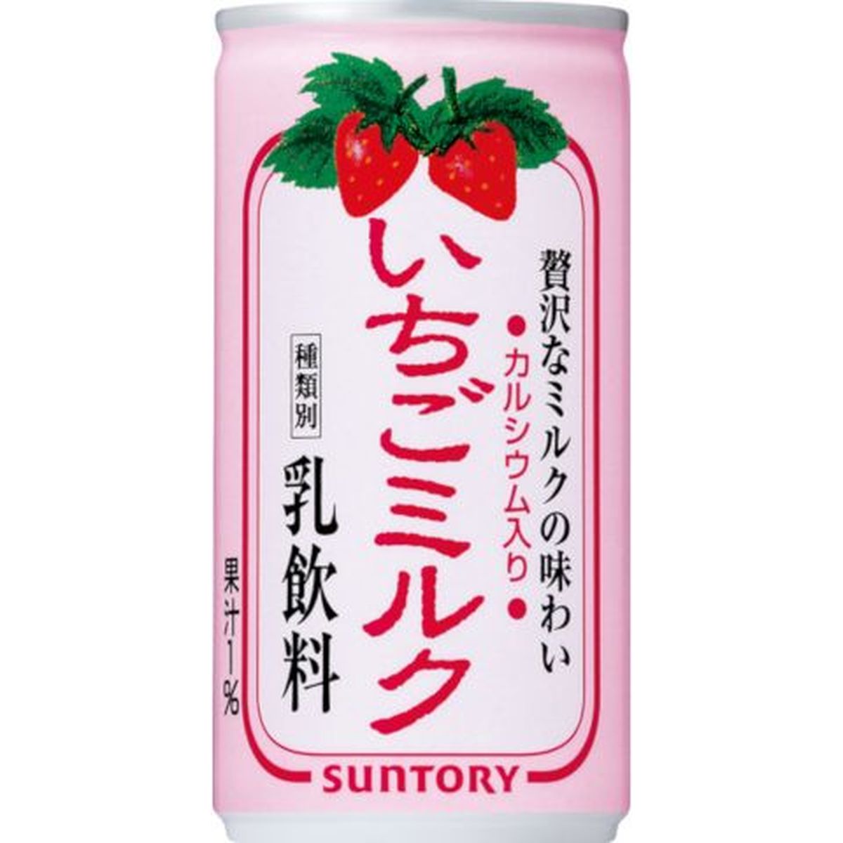【30個入リ】サントリー イチゴミルク 缶 190g