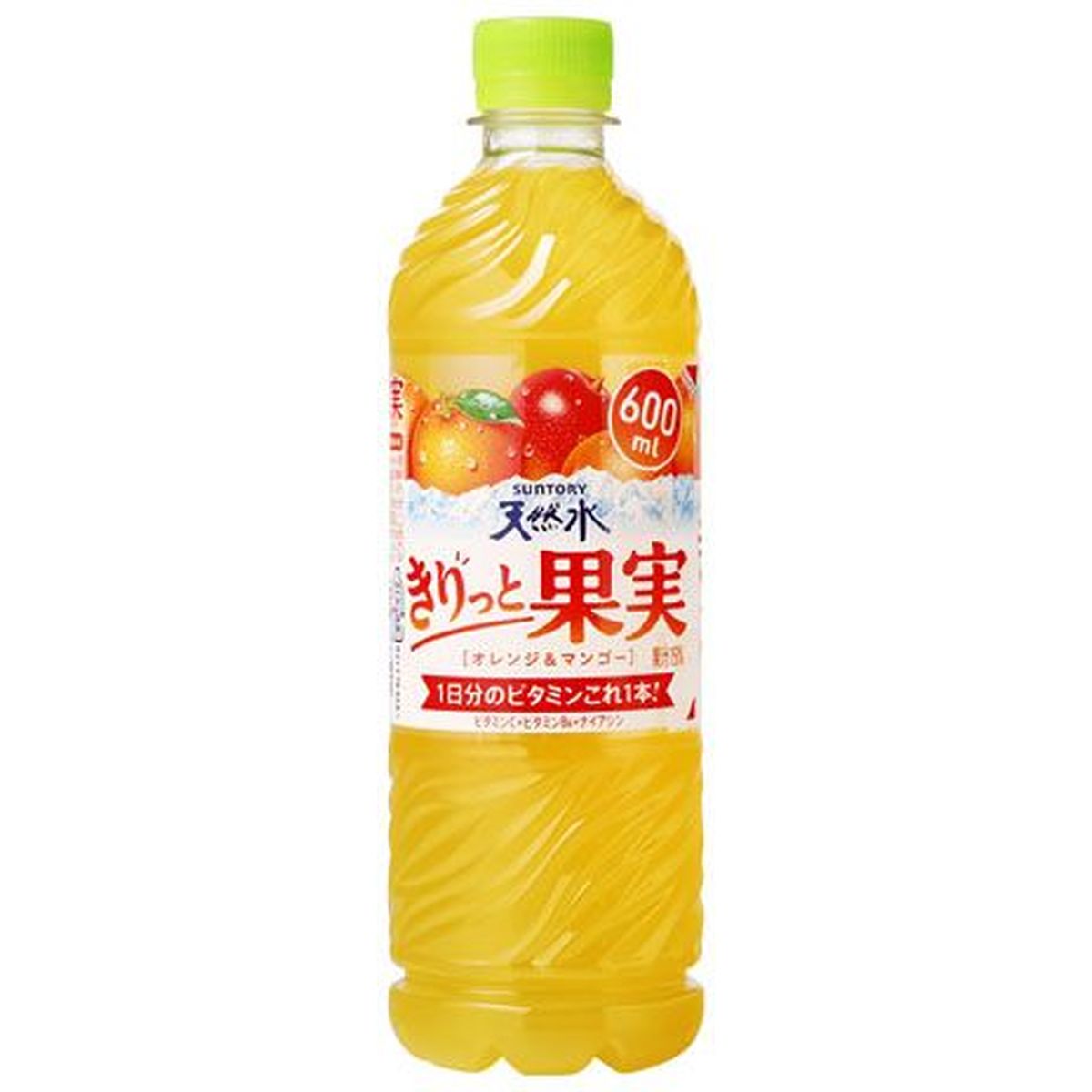 【24個入リ】サントリー 天然水オレンジ＆マンゴー ペット 600ml