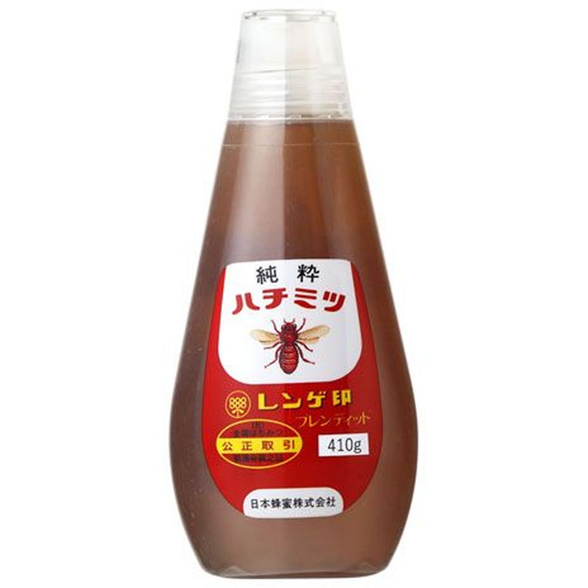 【10個入リ】レンゲ印 純粋ハチミツ 410g