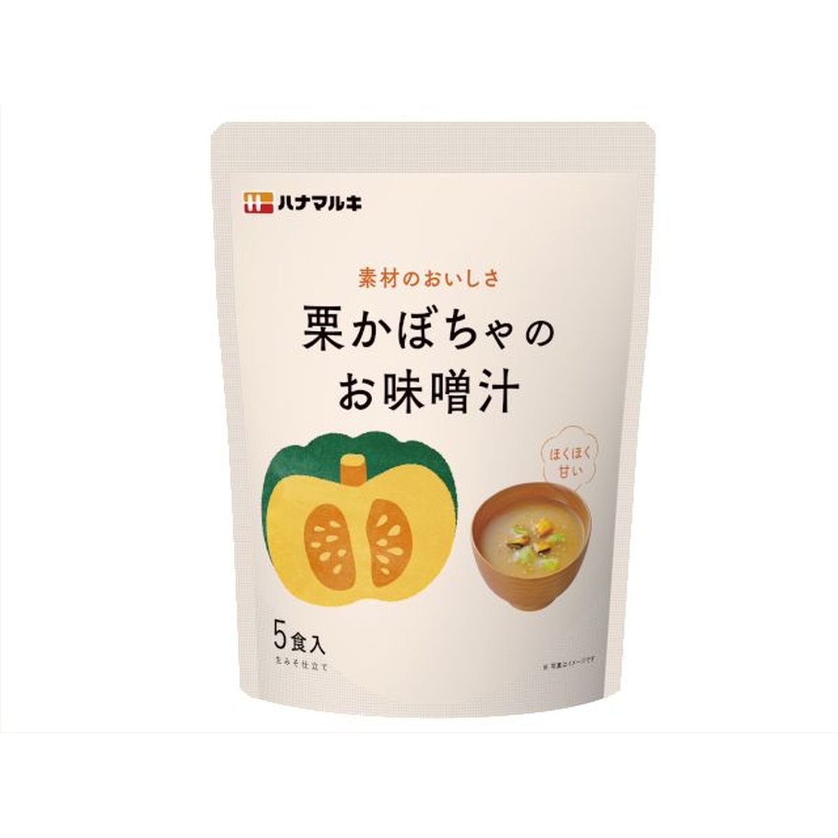【8個入リ】ハナマルキ 栗カボチャノオ味噌汁 5食