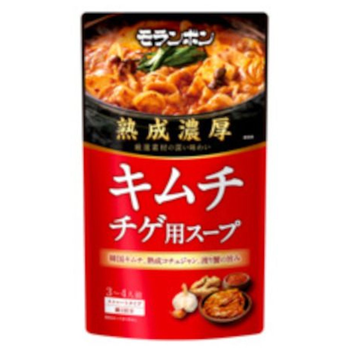 【10個入リ】モランボン 熟成濃厚キムチチゲ用スープ 750g