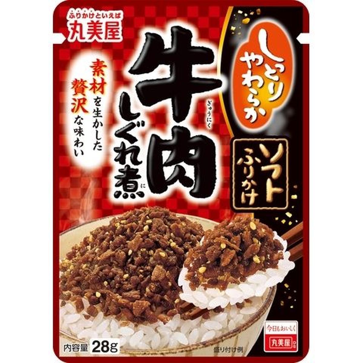 【10個入リ】丸美屋 ソフトフリカケ 牛肉シグレ煮 28g