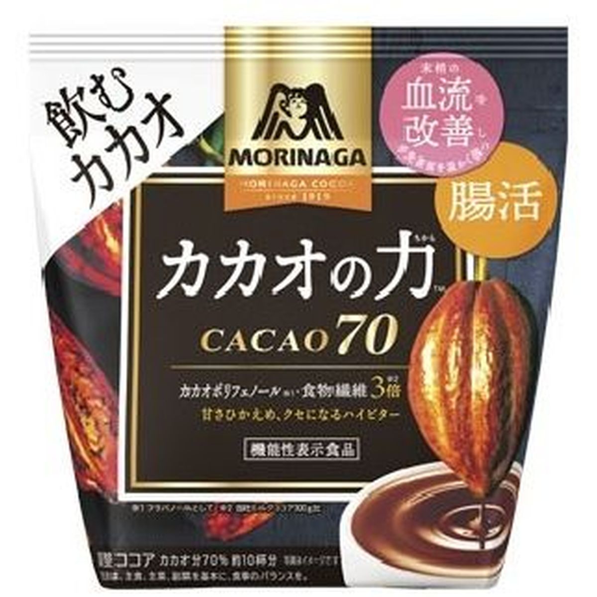 【12個入リ】森永製菓 カカオノ力 CACAO70 200g