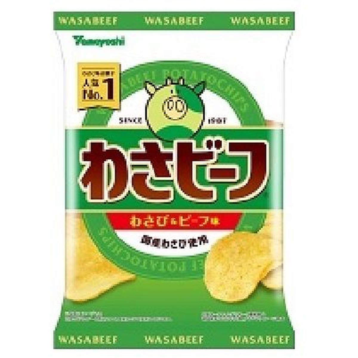 【12個入リ】山芳製菓 ポテトチップス ワサビーフ 50g