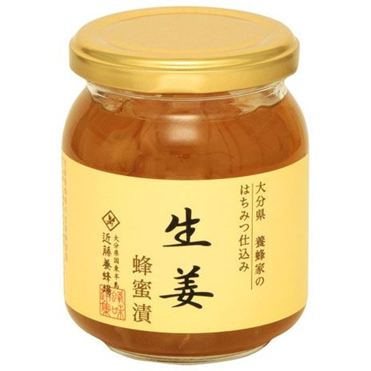 【12個入リ】近藤養蜂場 生姜蜂蜜漬 280g
