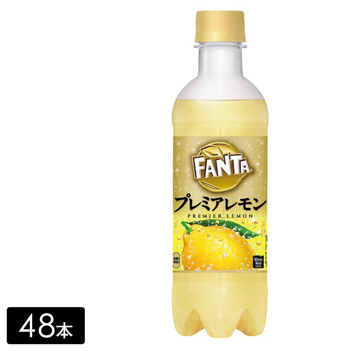 【送料無料】ファンタ プレミアレモン 380ml×48本(24本×2箱)