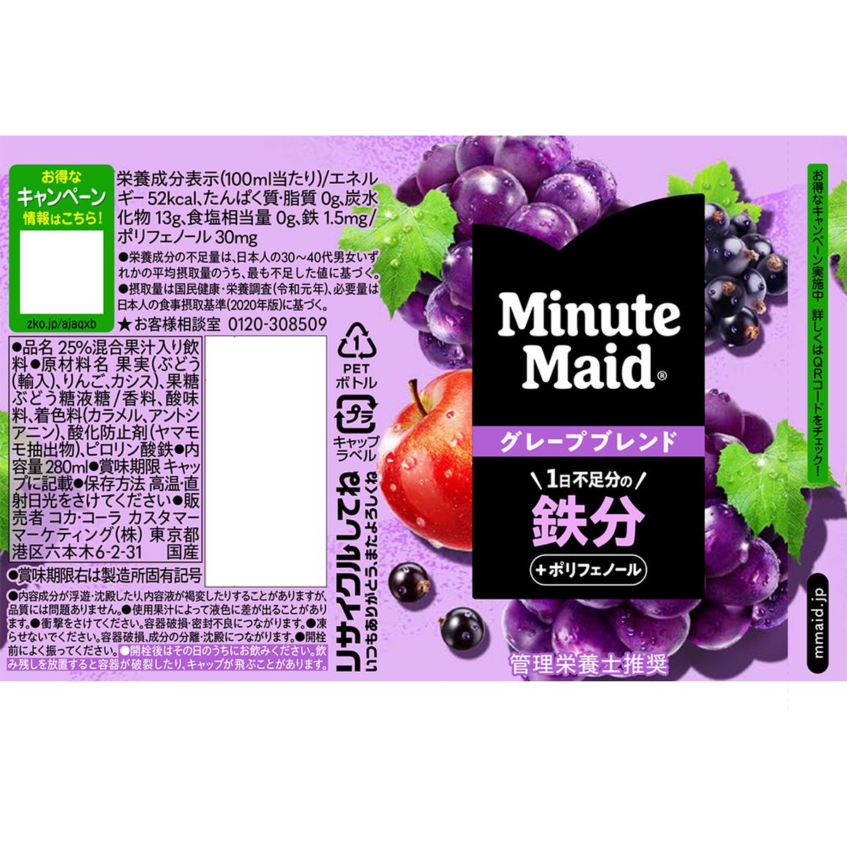 【メーカー包装済】 ひかりTVショッピング ぎゅっ！とフルーツ ミニッツメイド | 菓子